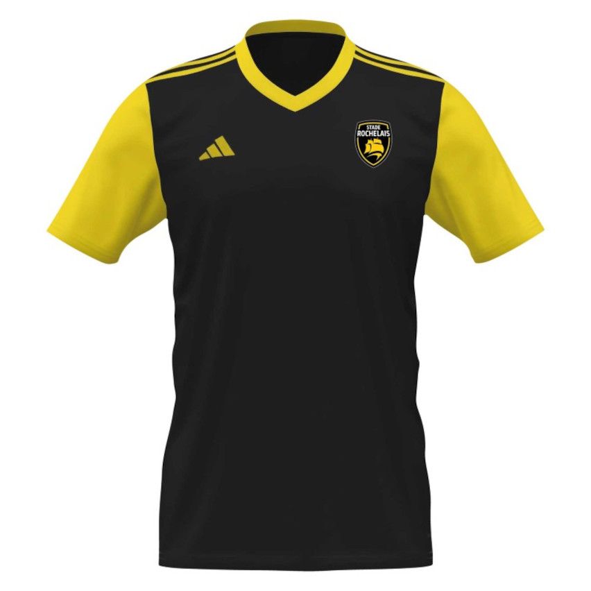 T-shirt Rugby Stade Rochelais Jaune Adidas