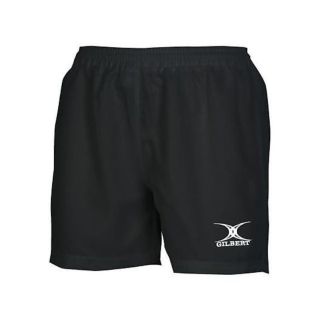 Short Rugby Enfant Saracen Noir V3 - Gilbert