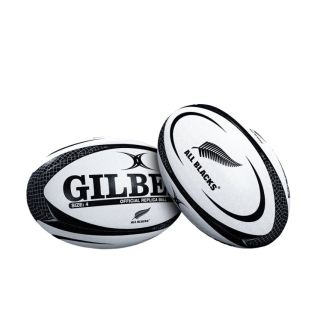 Ballon Rugby Replica All Blacks Taille 4 - Gilbert
