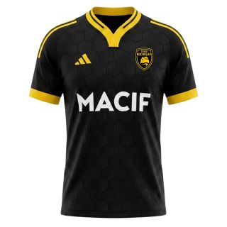 Maillot rugby Stade Rochelais noir jaune domicile Adidas 2026