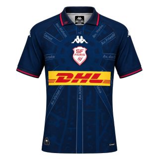 Maillot rugby Stade Fran&ccedil;ais ext&eacute;rieur 2027 replica Kappa