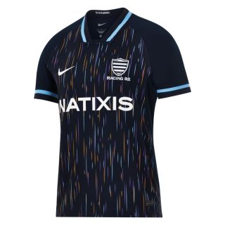 Maillot rugby Racing 92 ext&eacute;rieur Nike 2026-2027 design Seine nuit