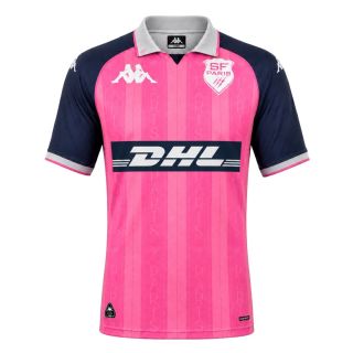 Maillot rugby Stade Fran&ccedil;ais domicile 2026-2027 Kappa rose