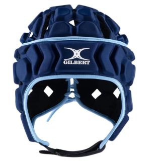 Casque rugby enfant Gilbert Octane marine et ciel