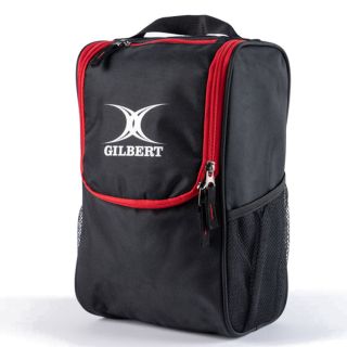 Sac &Agrave; Chaussures Rugby V4 Noir/Rouge - Gilbert