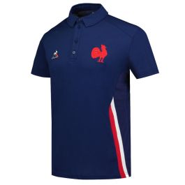 Polo Rugby Homme Présentation France Bleu Blanc Rouge - Le Coq Sportif