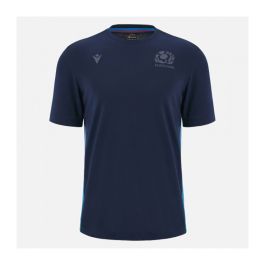 T-shirt Rugby Ecosse Bleu Marine 2023/2024 – Macron | boutique-rugby.com