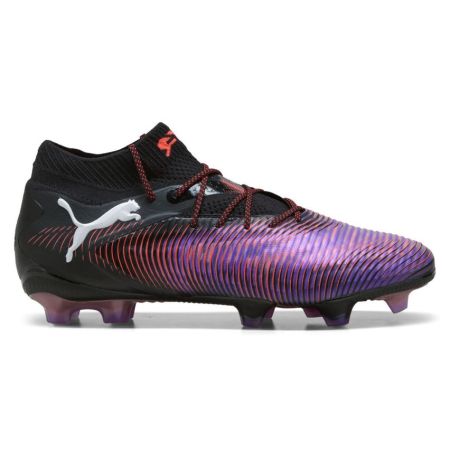 Chaussures Rugby Future 8 Ultimate FG Crampons Moulés Terrain Sec Violet/Noir/Orange - Puma