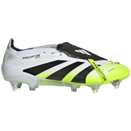 Chaussures Rugby Predator Hybrides Elite SG blanc jaune - Adidas