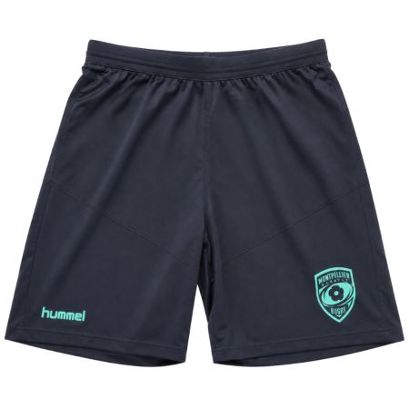 Short Hummel Blaze 2.0 Montpellier bleu marine avec chevrons