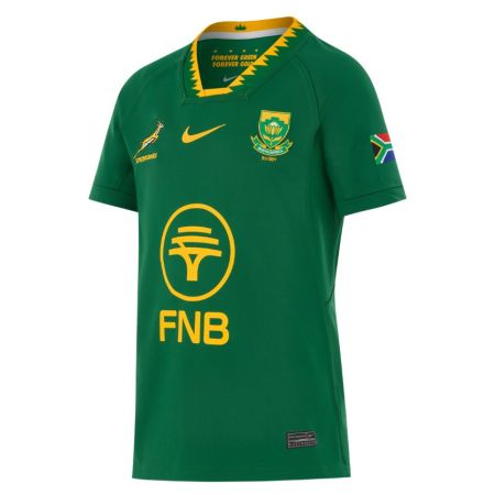Maillot Nike Springboks Youth Stadium domicile Gorge Green face