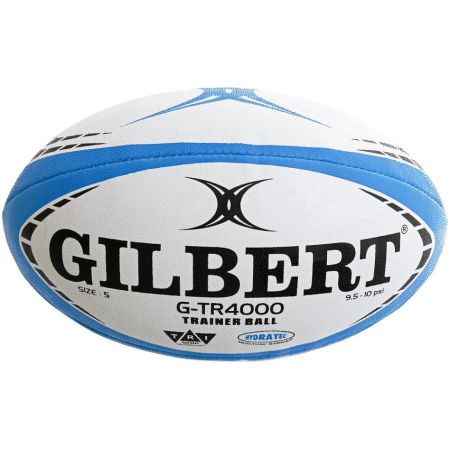 Ballon Rugby Entraînement G-TR4000 Bleu Ciel Taille 5 - Gilbert