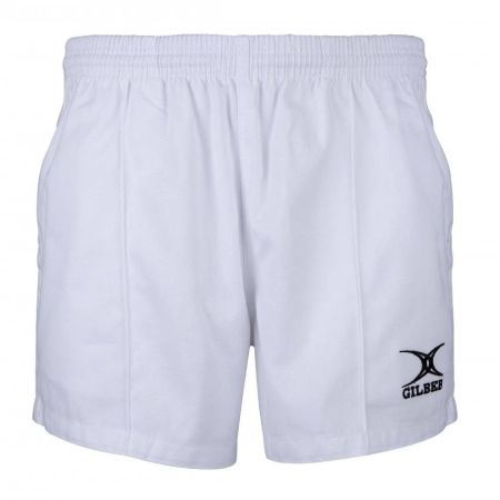 Short Rugby Homme Kiwi Pro Avec Poches Blanc - Gilbert