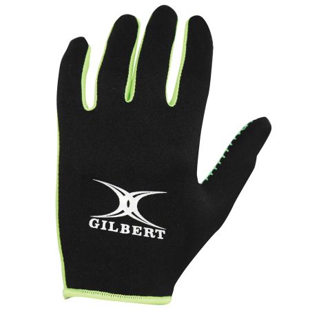 Gants Rugby Atomic Noir/Vert – Gilbert