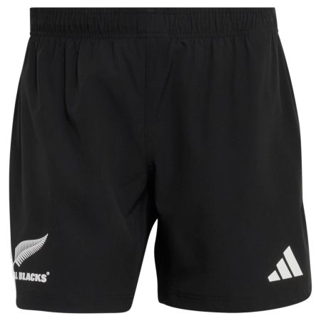 Short rugby All Blacks Adidas noir domicile 2026 vue face