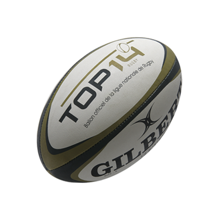 Ballon Rugby Officiel TOP 14 Mini - Gilbert