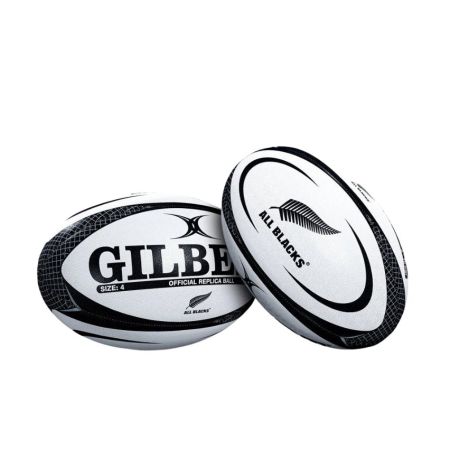 Ballon Rugby Replica All Blacks Taille 4 - Gilbert
