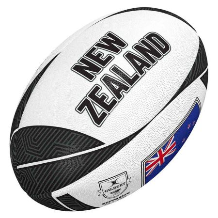 Ballon Rugby Nouvelle-Zélande Supporteur Taille 5 - Gilbert 