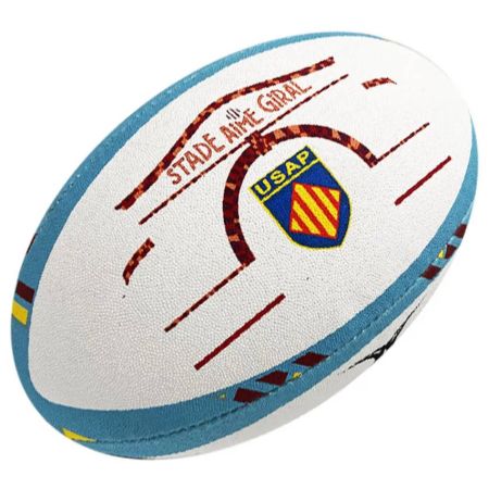 Ballon Rugby Réplica USAP Perpignan Taille 5 – Gilbert