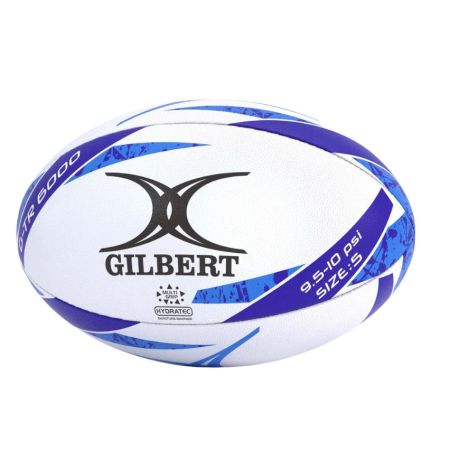 Ballon rugby entraînement Gilbert G-TR6000 bleu taille 5