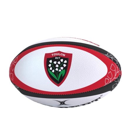 Ballon rugby réplique RCT Toulon mini taille 1 Gilbert