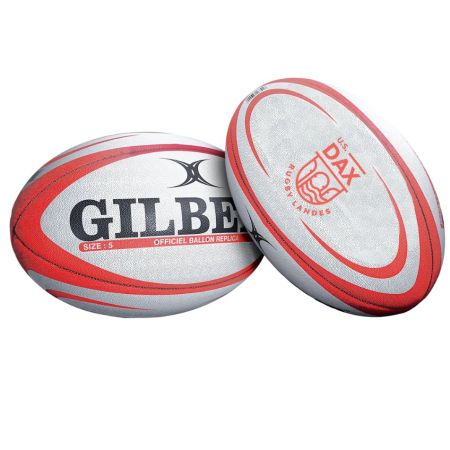Ballon replica Gilbert US Dax taille 5 couleurs club landais