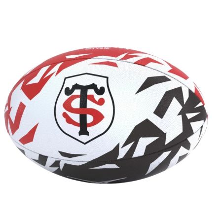 Ballon rugby Gilbert Supporter Stade Toulousain rouge noir
