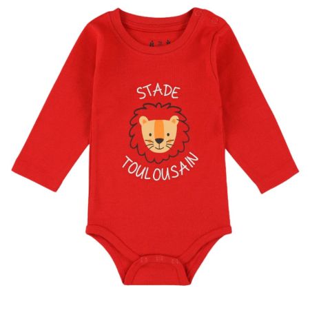 Body Rugby Bébé Lion Manches Longues Stade Toulousain - Stade Toulousain