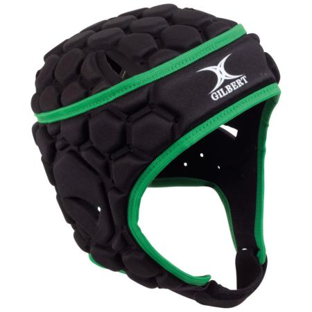 Casque rugby XP 250 NOIR/VERT Enfant - GILBERT