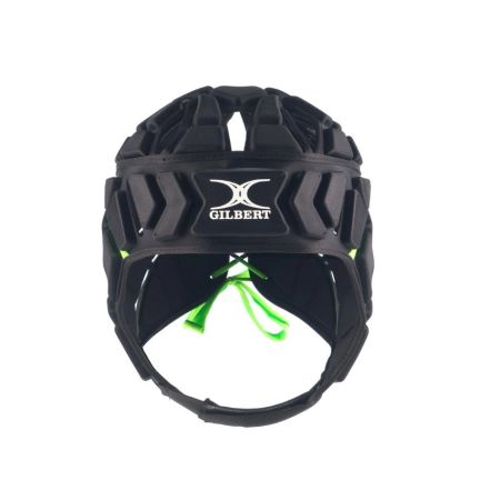 Casque Rugby Fusion Pro Noir/Vert - Gilbert