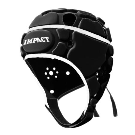 Casque Rugby Noir - ImpactRugby