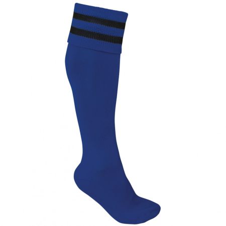 Chaussettes Rugby Bleu Marine/Rayures Noires - ProAct