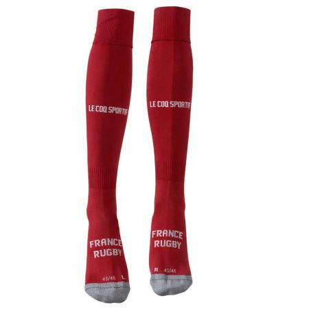 Chaussette Rugby France Rouge - Le Coq Sportif