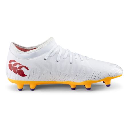 Chaussure rugby Canterbury Speed Infinite Team FG blanche crampons moulés