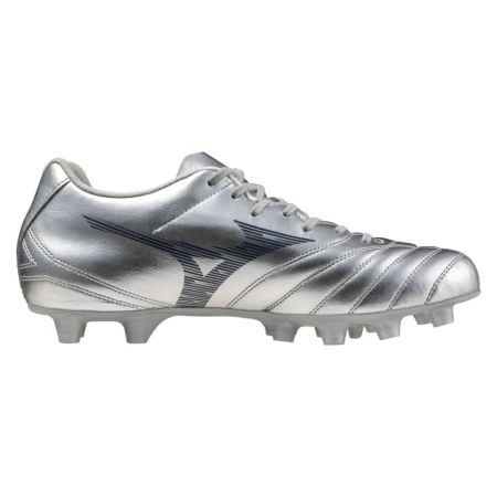 Chaussures Rugby Monarcida Neo III Select Crampons Moulés Terrain Sec Argent - Mizuno