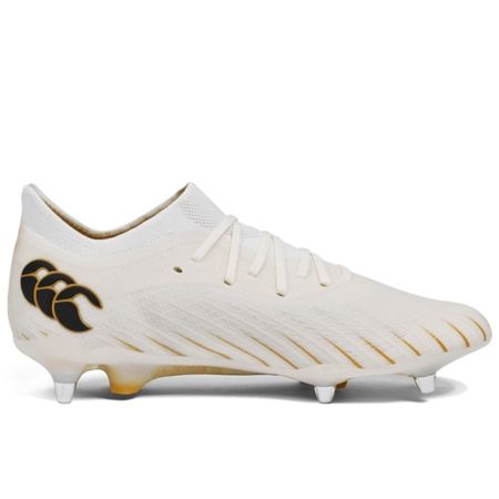Chaussures Rugby Speed Falcon Elite Crampons Hybrides Blanc - Canterbury