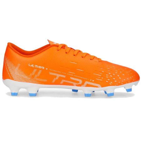 Chaussures Rugby Ultra Play FG Crampons Moulés Terrain Sec Orange - Puma