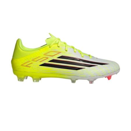 Chaussures Rugby F50 League FG Crampons Moulés Terrain Sec Jaune/Noir - Adidas