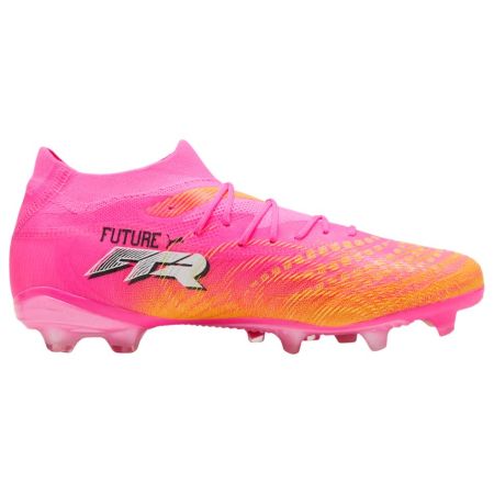 Chaussures Rugby Future 9 Match Moulées FG/AG Rose - Terrain Sec - Puma