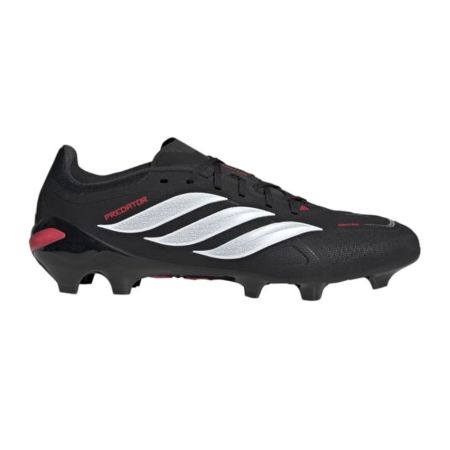 Chaussures Rugby Predator League Crampons Moulés Terrain Sec Noir/Rouge - Adidas