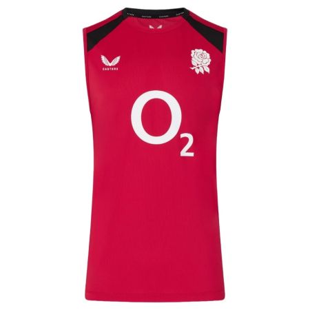 Débardeur Rugby Angleterre Performance Rouge - Castore