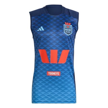Débardeur Rugby Entraînement Nouvelle-Galles du Sud adidas bleu

