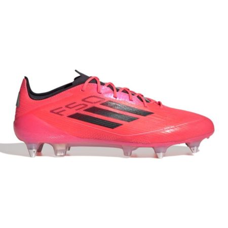 Chaussures Rugby F50 Elite SG Crampons Hybrides Tout Terrain Rose/Noir - Adidas