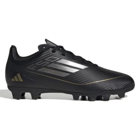 Chaussures Rugby F50 Club FXG Crampons Moulés Terrain Sec Noir - Adidas