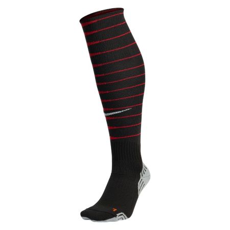 Chaussettes rugby Stade Toulousain Nike noires rayures rouges montantes