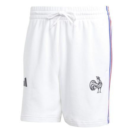 Short Rugby France Essentiel Blanc - Adidas