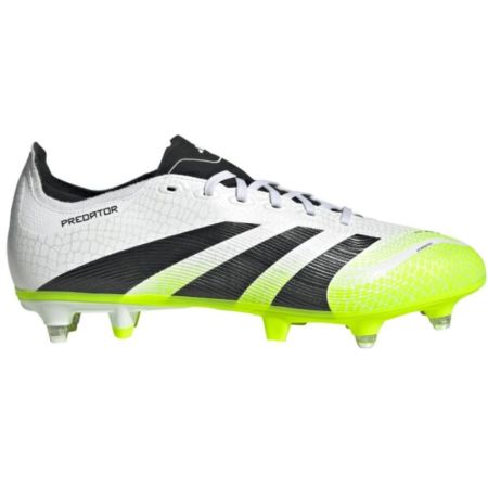 Chaussures Rugby Predator League SG adidas blanc jaune