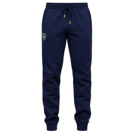 Jogging rugby ASM Clermont bleu marine Macron vue face