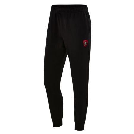 Pantalon molleton noir RC Toulon Nike bas côtelé poches