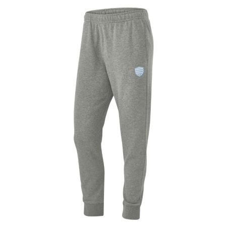 Pantalon jogging Rugby Racing 92 Nike gris chiné vue face